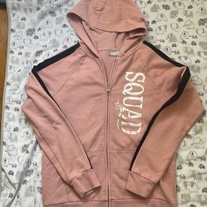 Its a babypink and black strip childrens place brand sweater. size14good condi